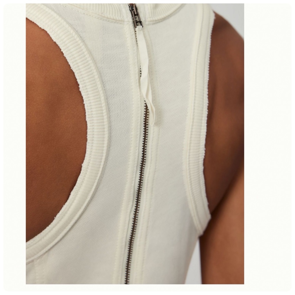 NWT Anthropologie Daily Practice Horizon Wide-Leg Knit Jumpsuit , size M/L - Picture 8 of 17